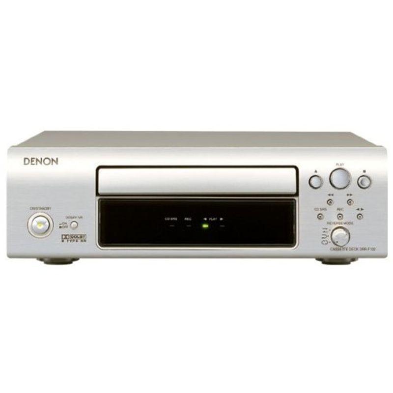 Denon Fシリーズ カセットデッキ プレミアムシルバー DRR-F102-SP