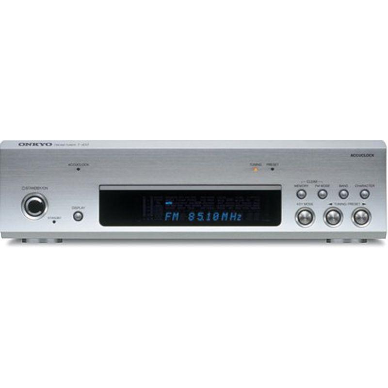 ONKYO T-433 シルバー FMステレオ/AMチューナー