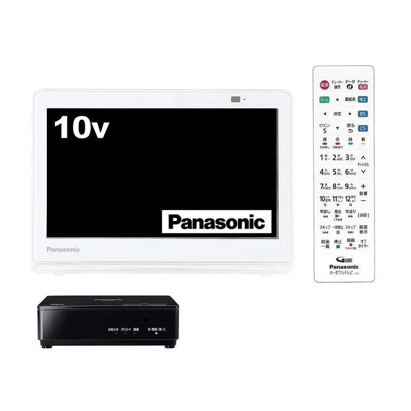 パナソニック 10V型 液晶 テレビ プライベート・ビエラ UN-10CT8-W 