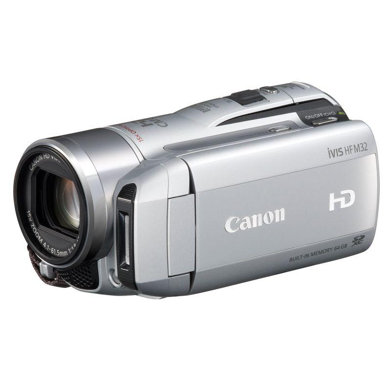 Canon デジタルビデオカメラ iVIS HF M32 スノーシルバー IVISHFM32SL 