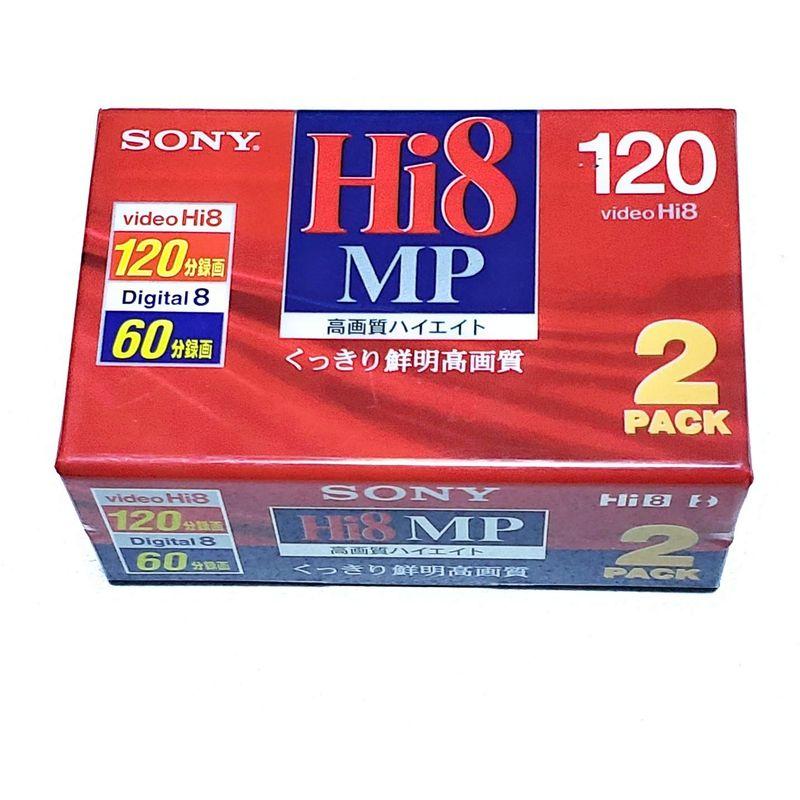 SONY Hi8ビデオカセット120分2巻パック 2P6-120HMP3 : スカーレット