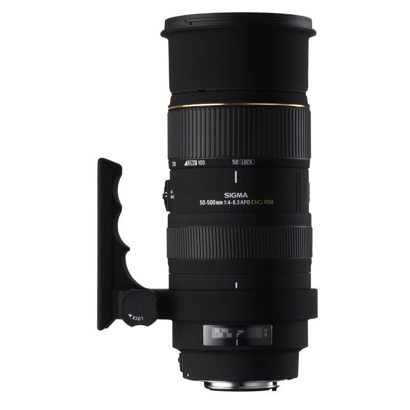 シグマ APO 50-500 F4-6.3 EX DG/HSM キヤノン AF SIGMA シグマ 50-500mm 4-6.3 EX DG HSM APO ☆キヤノン用 新品同様