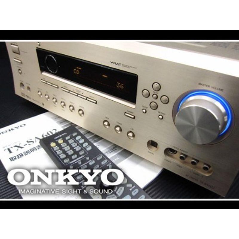ONKYO オンキョー TX-SA602 7.1ch AVサラウンドアンプ : スカーレット