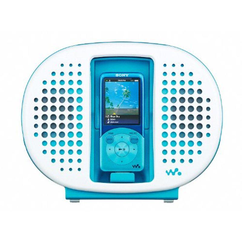 SONY ウォークマン用ドックスピーカー 防水仕様 ブルー RDP-NWR100/L