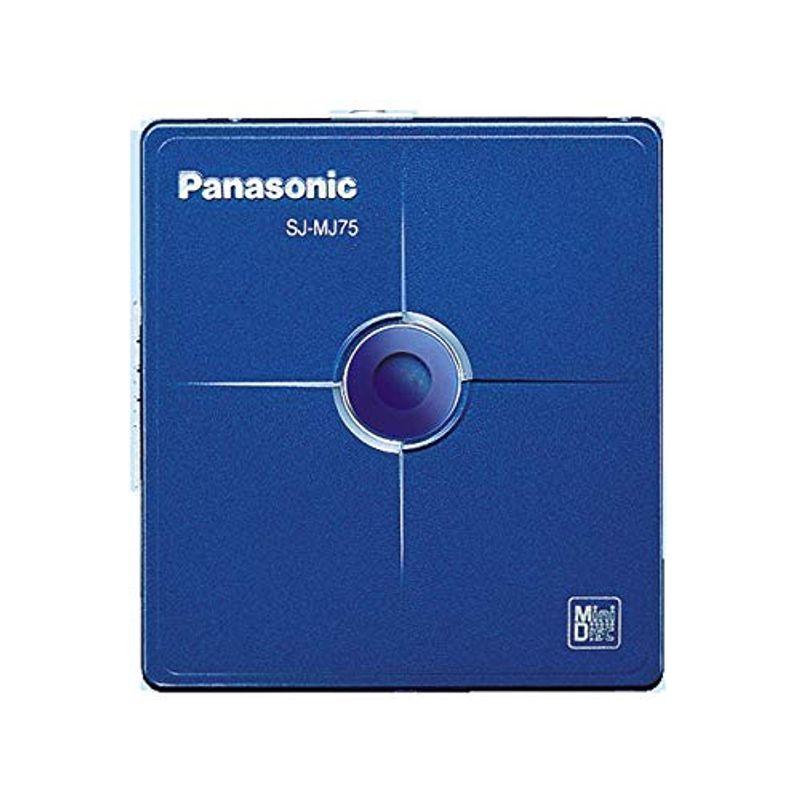 Panasonic　パナソニック　SJ-MJ75　ブルー　ポータブルMDプレーヤー　（MD(中古品) Panasonic パナソニック SJ-MJ75 ブルー ポータブルMDプレーヤー （MD