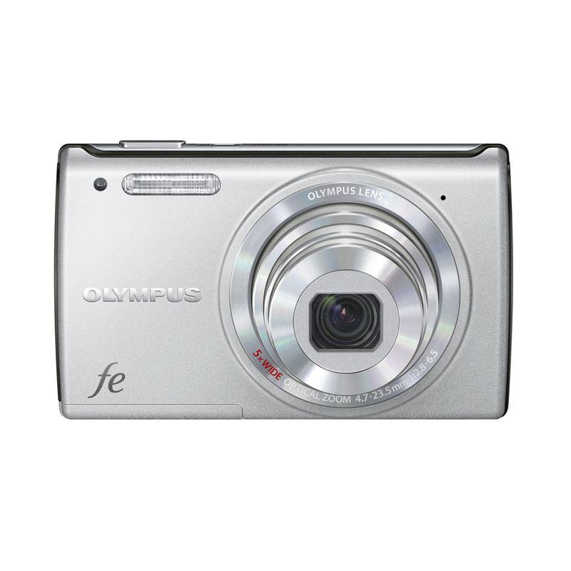 OLYMPUS デジタルカメラ FE-5050 シルバー 光学5倍ズーム SLV