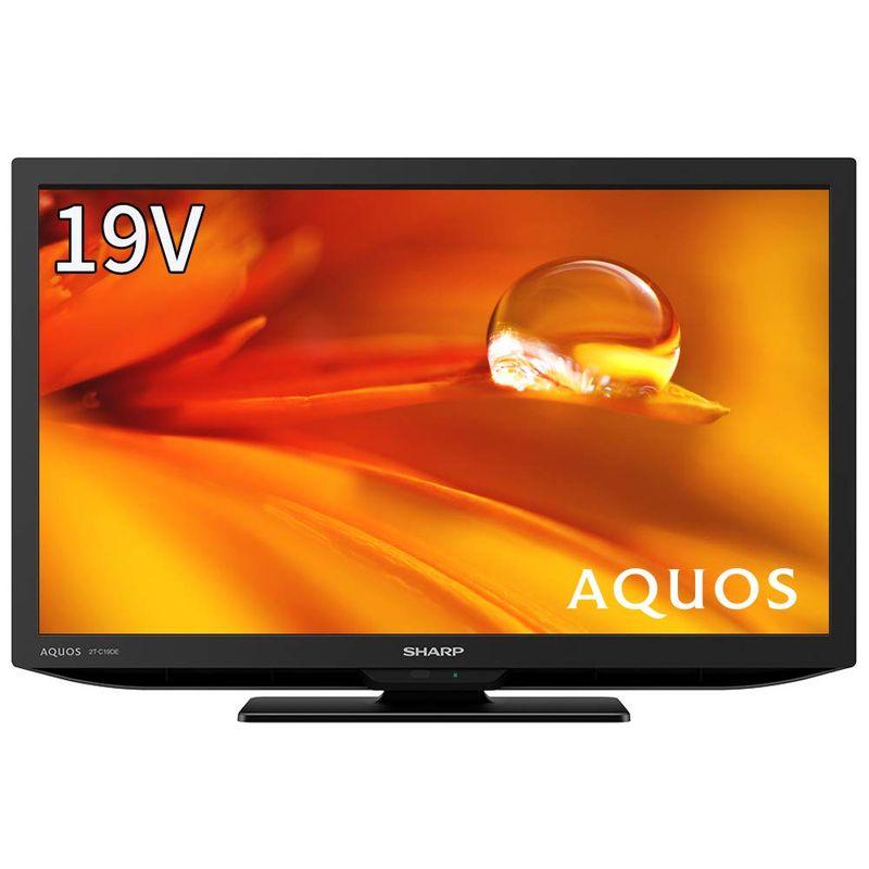シャープ 19V型 液晶 テレビ AQUOS 2T-C19DE-B ハイビジョン 外付けHDD 