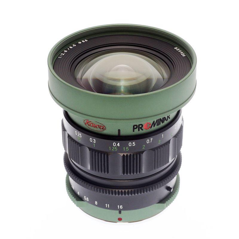 新品 ED 100-400mm F5.0-6.3 IS II 1年保証 Kowa 単焦点レンズ グリーン マイクロフォーサーズ専用 PROMINAR 8.5mm