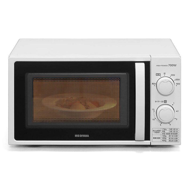 ☆アイリスオーヤマ 電子レンジ 17L ターンテーブル 単機能 700W 出力6段階 【西日本/60Hz】ホワイト IMG-T177-6-W アイリスオーヤマ 電子レンジ 17L ターンテーブル 単機能 700W 出力6