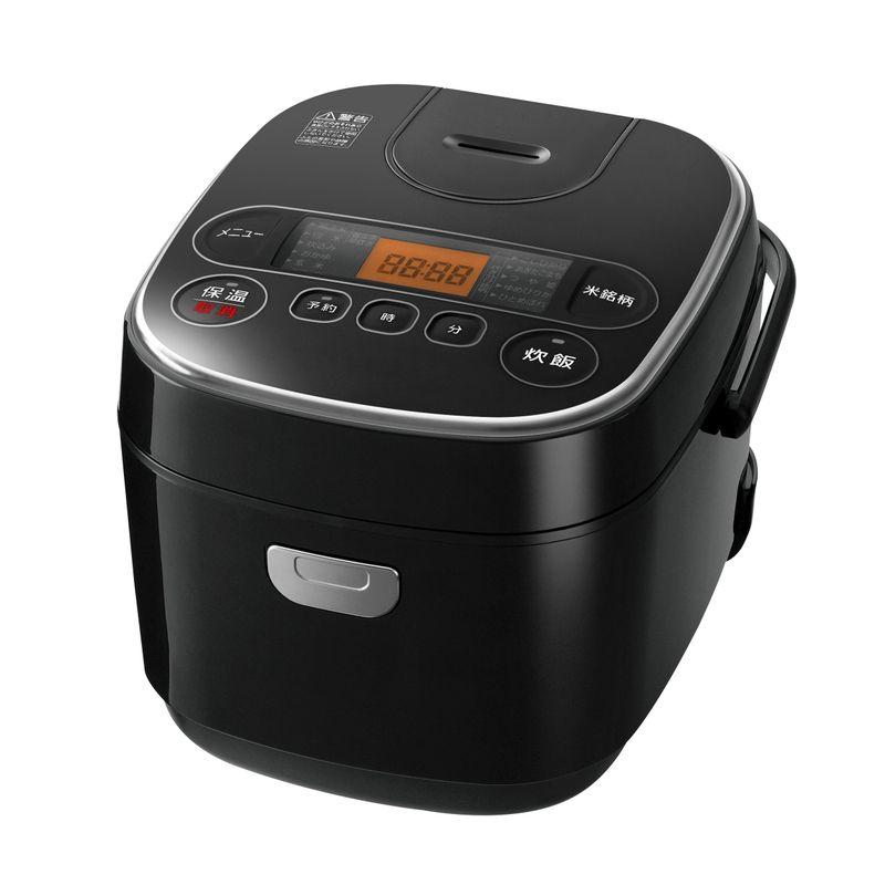 アイリスオーヤマ 炊飯器 マイコン式 5.5合 極厚銅釜 銘柄炊き分け機能付き ブラック Smart Basic RC-MA50AZ-B