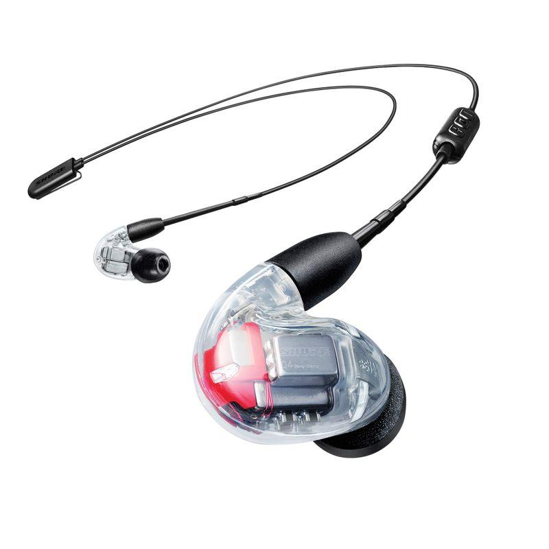 SHURE ワイヤレスイヤホン BT2シリーズ SE846-CL+BT2-A クリア 