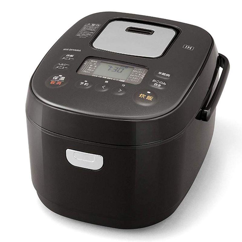 節電対策 アイリスオーヤマ 炊飯器 5.5合 IH式 40銘柄炊き分け機能 極厚火釜 玄米 一人暮らし 新生活 ブラック RC-IK50-B 節電対策 アイリスオーヤマ 炊飯器 5.5合 IH式 40銘柄炊き分け機能 極