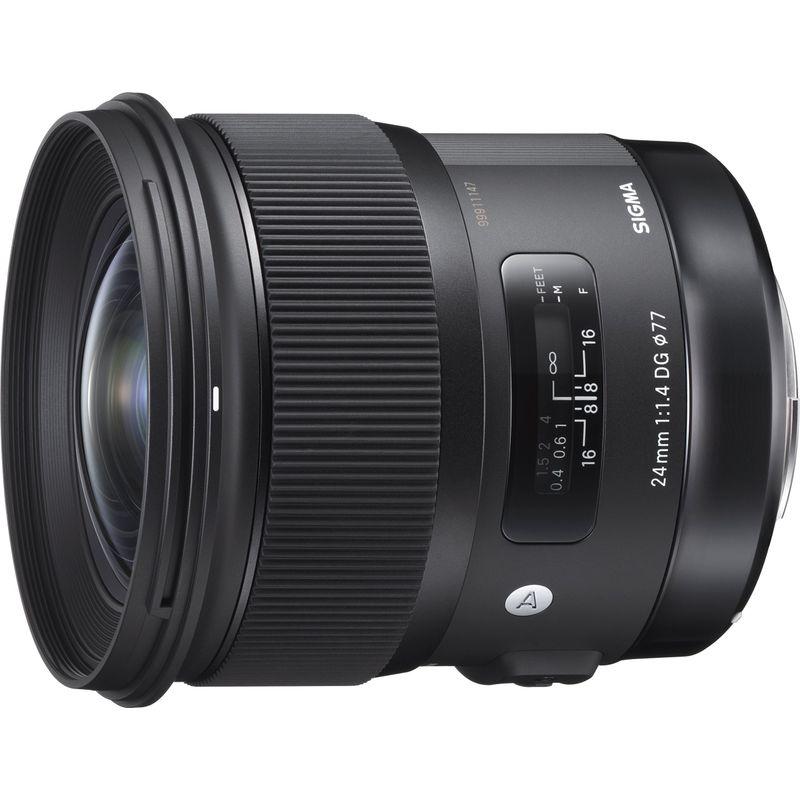 【美品】SIGMA 広角レンズ Art 24mm F1.4 DG HSM ニコン用 401559 SIGMA 広角レンズ Art 24mm F1.4 DG HSM ニコン用 401559
