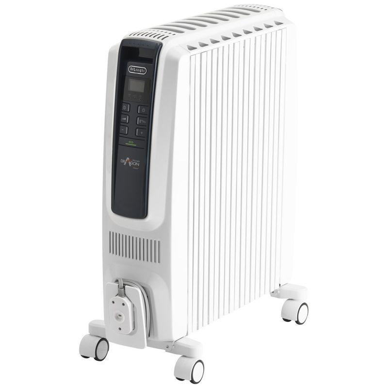 未使用に近い！DeLonghi オイルヒーター 9枚フィン X字型 エコ 安全