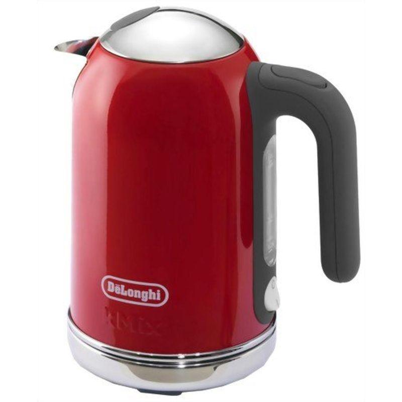 (未使用･未開封品)　DeLonghi kMix(ケーミックス) 電気ケトル レッド SJM020J-RD tu1jdyt DeLonghi kMix(ケーミックス) 電気ケトル レッド SJM020J-RD