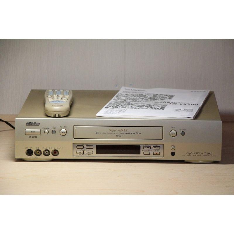 ビクター S-VHSビデオデッキ HR-VX100 : スカーレット2021 - 通販 