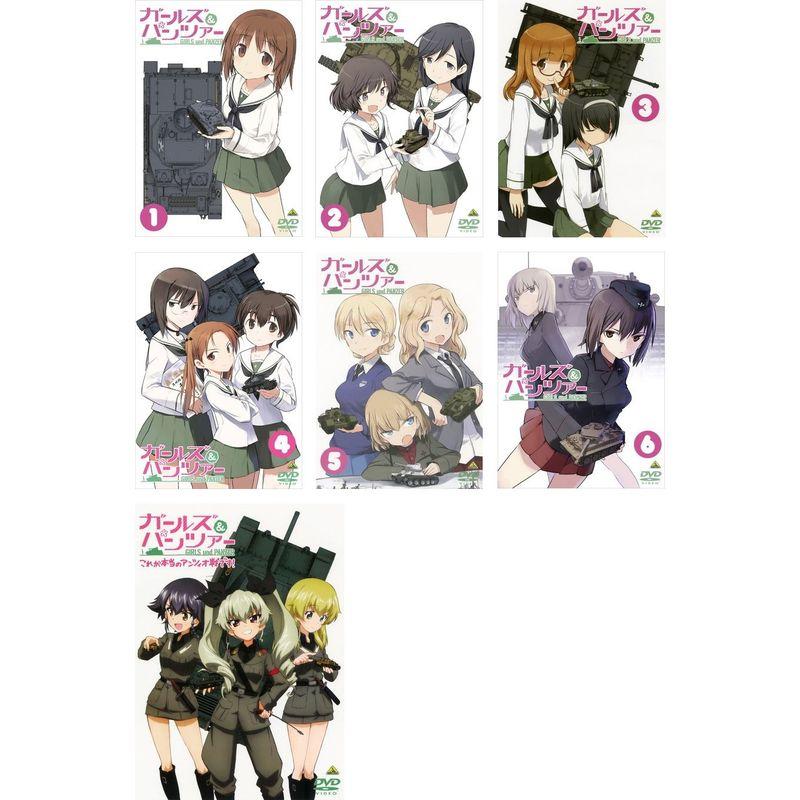 ガールズ&パンツァー+最終章+アンツィオ戦 DVD全10巻セット Blu－ray