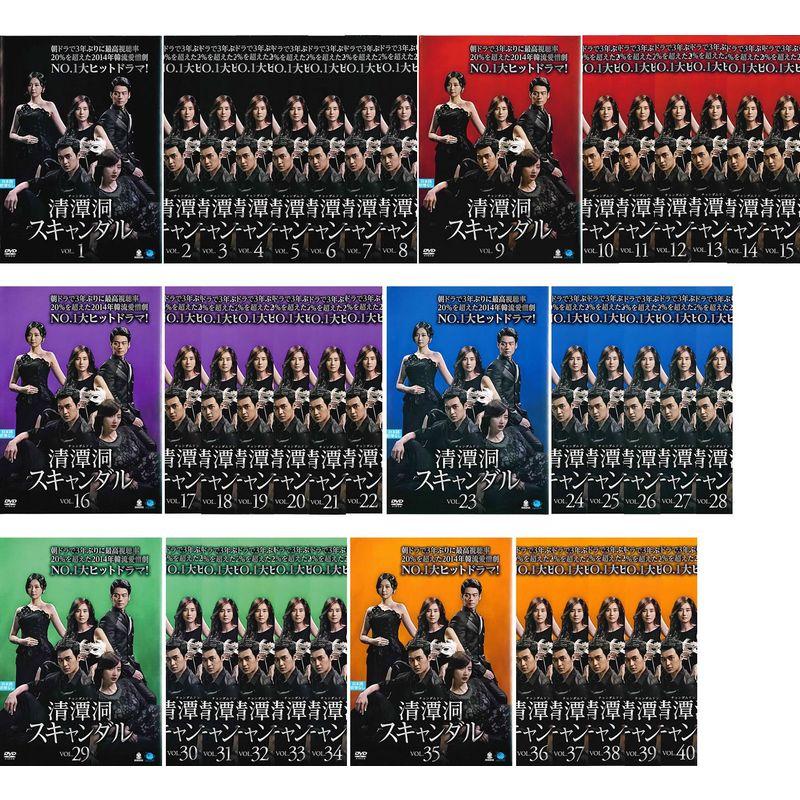 DVD★清潭洞〈チョンダムドン〉スキャンダル(全話)★レンタル落ち 清潭洞 チョンダムドン スキャンダル レンタル落ち 全40巻セット