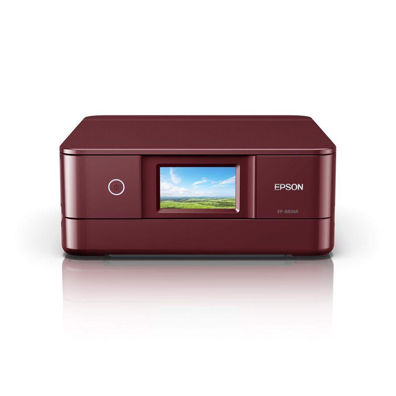 EPSON カラリオEP-883ARインクジェット複合機プリンタ　赤 エプソン プリンター インクジェット複合機 カラリオ EP-883AR レッド