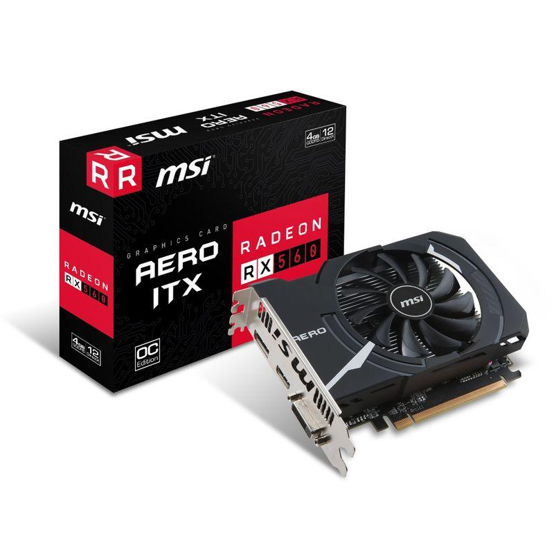 MSI シングルファン ショート基盤採用 グラフィックスカード RADEON RX