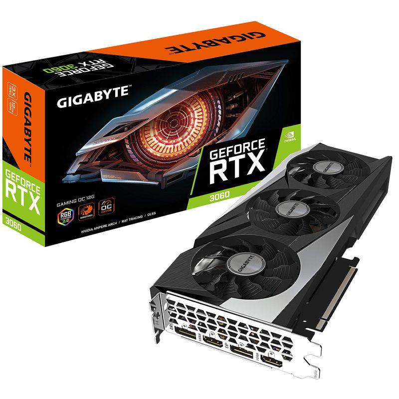 GIGABYTE ゲーミング GeForce RTX 3060 12GB GDDR6 PCI Express 4.0 ATX ビデオカード | 
