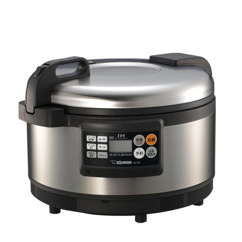 象印 炊飯器 IH式 2升 業務用 単相200V専用15A以上 ステンレス NH-GD36 
