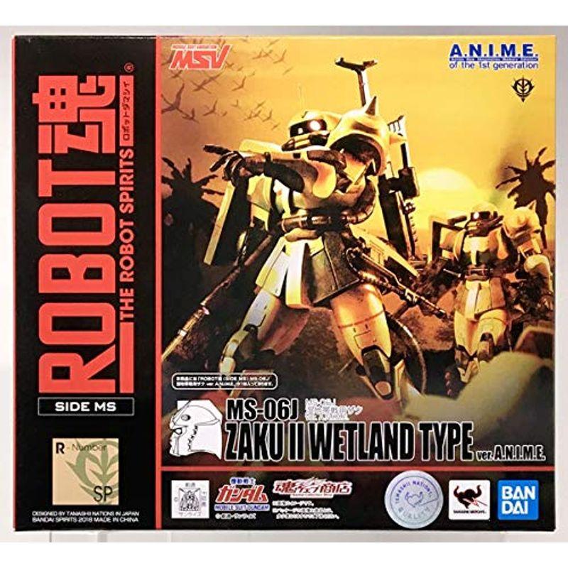 ROBOT魂 ＜SIDE MS＞ MS-06J 湿地帯戦用ザク ver ROBOT魂 〈SIDE MS〉 MS-06J 湿地帯戦用ザク ver. A.N.I.M.E.(魂ウェブ