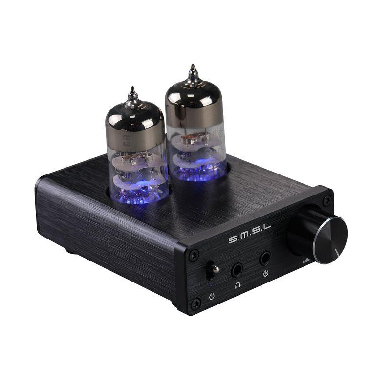 SMSL T2 真空管ヘッドフォンアンプ  ミニアンプ　5532チップ　HIFI オーディオ プリ 　チューブ6J9 dwos6rj SMSL T2 真空管ヘッドフォンアンプ ミニアンプ 5532チップ HIFI