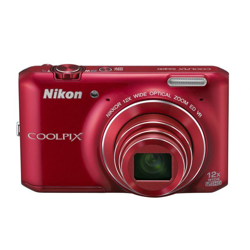 Nikon デジタルカメラ COOLPIX S6400 タッチパネル液晶 光学12倍ズーム グロッシーレッド S6400RD i8my1cf Nikon デジタルカメラ COOLPIX S6400 タッチパネル液晶 光学12倍ズーム