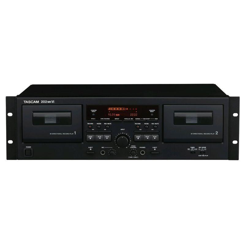 TASCAM タスカム / 202MKVI 業務用ダブルオートリバースカセットデッキ