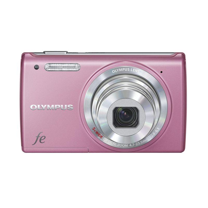 OLYMPUS デジタルカメラ FE-5050 ピンク 光学5倍ズーム PNK 