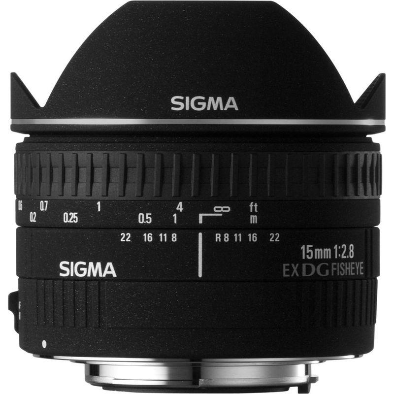 SIGMA 単焦点魚眼レンズ 15mm F2.8 EX DG DIAGONAL FISHEYE キヤノン用