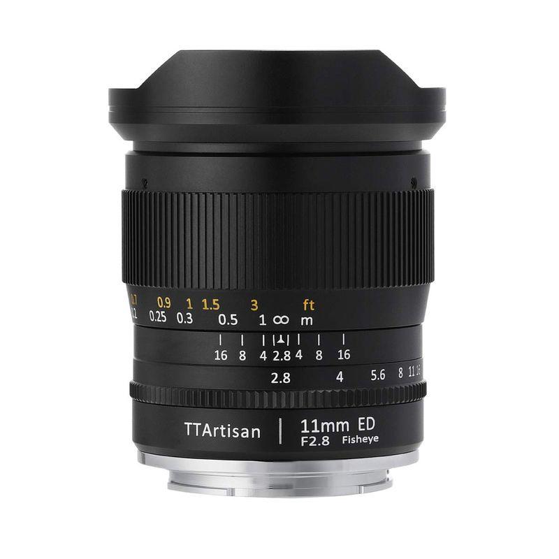 TTArtisan 11mmF2.8FisheyeソニーEマウント元箱・説明書付 TTArtisan 11mm f/2.8 Fisheye ED Eマウント ソニーE レンズ 銘匠光学