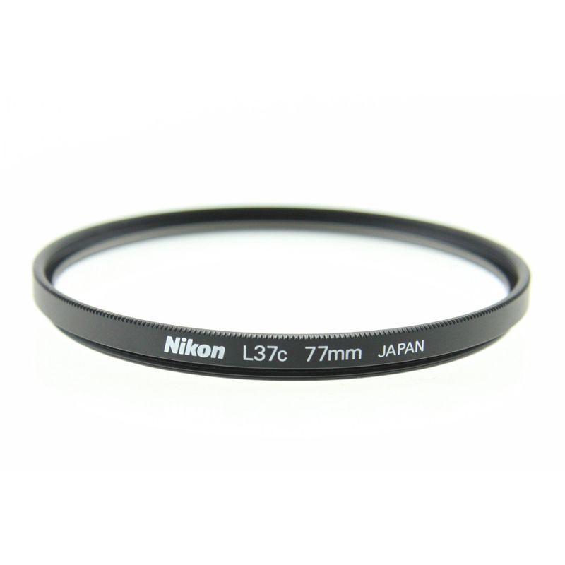Nikon カメラ用フィルター L37C 77mm レンズ保護 UV 紫外線吸収用