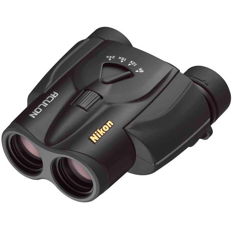 【中古】「非常に良い」Nikon ズーム双眼鏡 アキュロンT11 8-24x25 ポロプリズム式 8-24倍25口径 ブラック ACT11BK Nikon ズーム双眼鏡 アキュロンT11 8-24x25 ポロプリズム式 8-24倍25