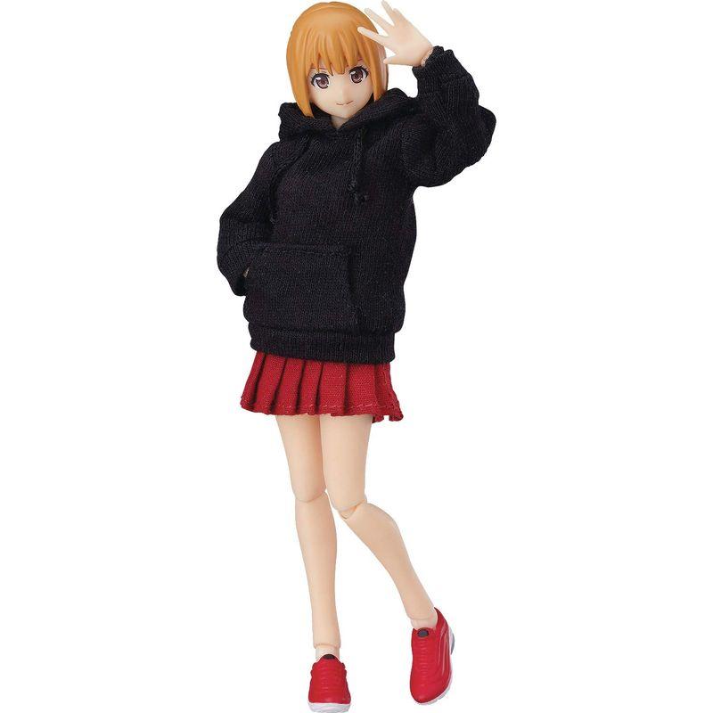 Max Factory figma Styles 女性body エミリ with パーカーコーデ ノン