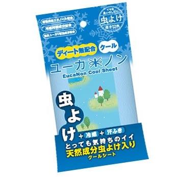 ユーカノン 虫よけ入り クールシート 12枚入 Scb 通販 Yahoo ショッピング