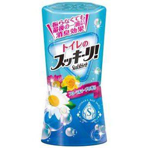 【NK】 アース製薬 トイレのスッキーリ！ フローラルソープの香り (400ml) 消臭芳香剤｜scbmitsuokun1972