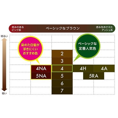 【T】 花王 ブローネ 香りと艶カラー 高浸透クリーム 4H ハニーブラウン 医薬部外品 白髪用ヘアカラー｜scbmitsuokun1972｜02