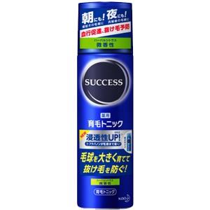 【医薬部外品】【T】 花王 サクセス 薬用育毛トニック ハーバルシトラス 微香性 (180g)｜scbmitsuokun1972