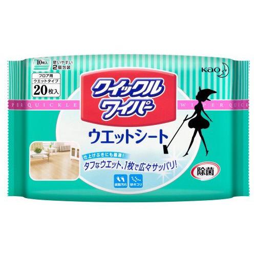 クイックルワイパー ウエットシート 20枚入 砂ボコリ 皮脂汚れ用 ウェットシート 4901301760210 Scb 通販 Yahoo ショッピング
