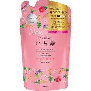 【※ T】 いち髪 ふんわりさらさらケア コンディショナー 詰替用 (340g) 使うたび、傷みにくい髪へ｜scbmitsuokun1972