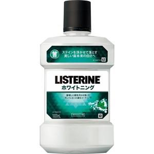 医薬部外品 Y リステリン ホワイトニング ホワイトミント味 1000ml ステインを浮かせて落とす 美しい歯本来の白さへ Scb 通販 Yahoo ショッピング