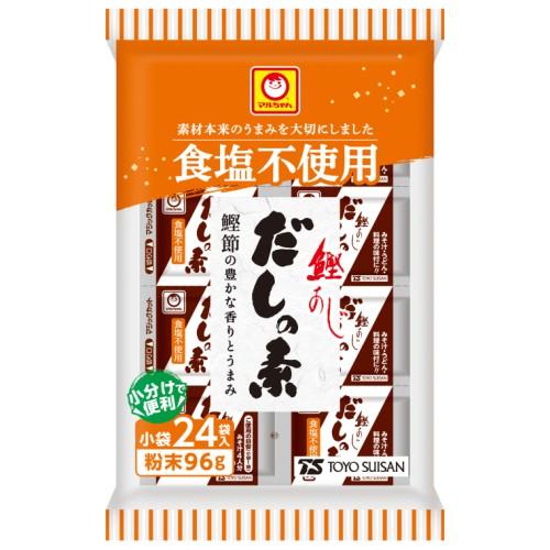 東洋水産 マルちゃん だしの素鰹あじ 食塩不使用 小袋 (24袋入) 調味料
