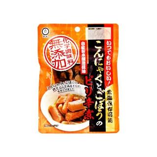ブンセン こんにゃくとごぼうのピリ辛煮 (80g) パウチ 惣菜 化学調味料