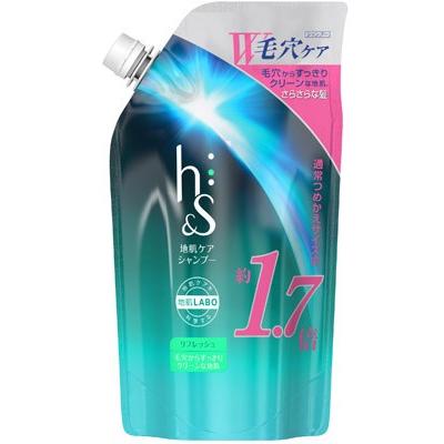 医薬部外品 特大サイズ Y H S エイチアンドエス リフレッシュ シャンプー つめかえ用 特大サイズ 550ml 薬用シャンプー Scb 通販 Yahoo ショッピング