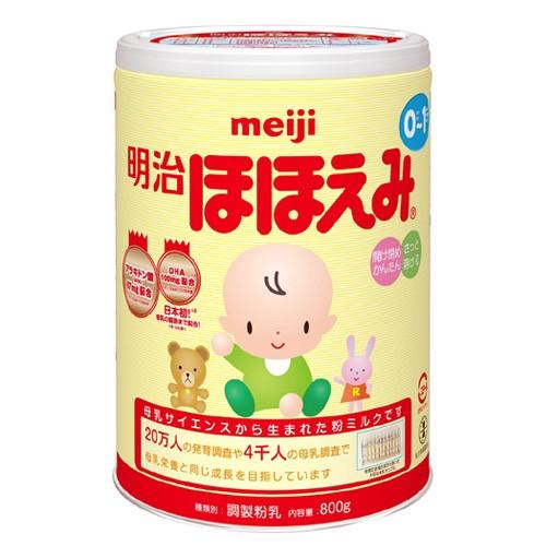 明治 ほほえみ 800g ×4 ほほえみ800g 4缶 はいはい 授乳・食事