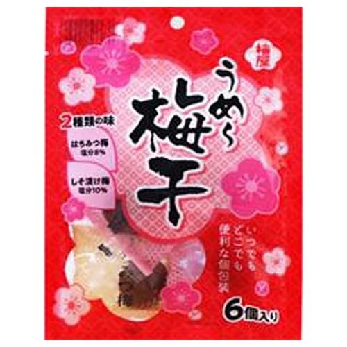 在庫処分】 賞味期限：2026年5月15日 梅屋 うめ〜梅干 (6個入) 菓子