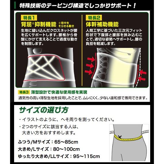 興和新薬 バンテリンコーワサポーター 腰用 男女兼用 シャイニンググレー 大きめ Lサイズ (1枚入)｜scbmitsuokun1972｜03