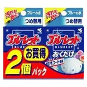 2個パック 小林製薬 ブルーレットおくだけ つめ替用 2個パック 1個 防汚コート効果 トイレ用洗浄剤 Scb 通販 Yahoo ショッピング